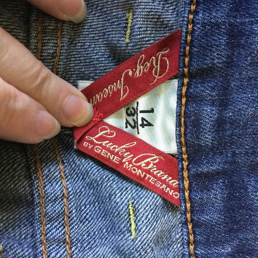 Lucky Brand Parker Easy Rider Tall size 14 jeans - Picture 4 of 8